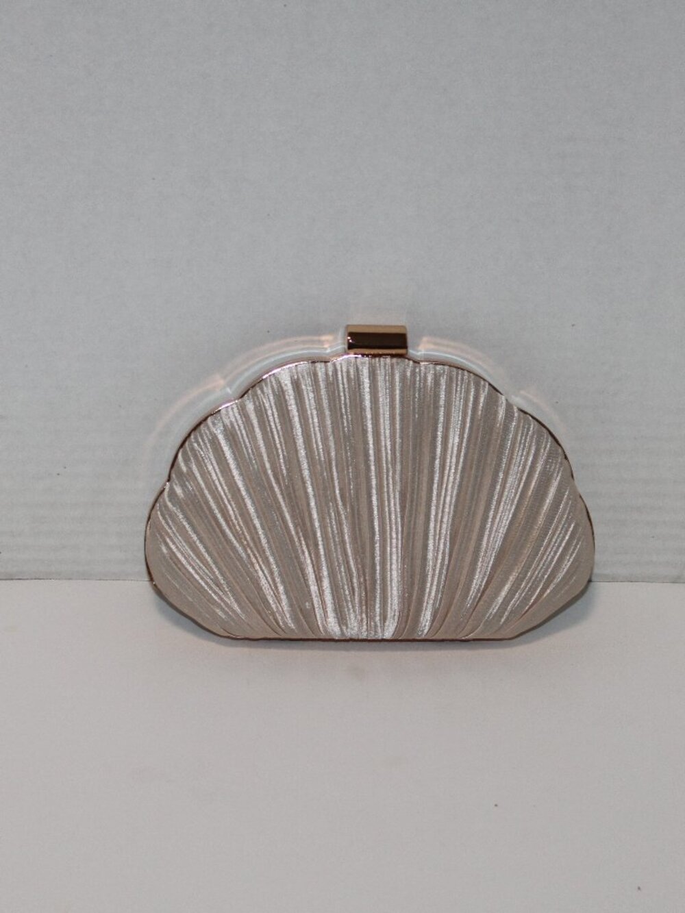 Gold Metallic Clutch Purse